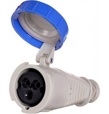 Силовая розетка Tarel переносная 3Р+N+Z, 400В, 63А, IP67
