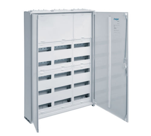 Щит Univers IP44/II 1100x800x161мм на 180 модулей (с блоком для клемм)