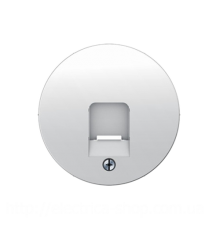Накладка для супортів під модуль RJ12/RJ45, полярна білизна (глянсовий), R.1, R.3, 11702089