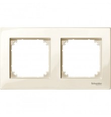Рамка 2-постова Merten M-PLAN MTN515244 бежевий