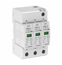 Обмежувач перенапруг Тип II V20-C 3-280, OBO Bettermann