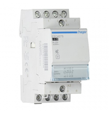 Контактор безшумний 25A, 2Н.О+2Н.З, 230V, Hager ESC427S