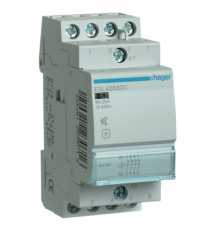 Контактор безшумний 25A, 4Н.З, 12V, Hager ESL426SDC