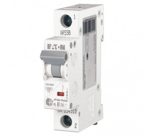 Автоматичний вимикач 1-п EATON xPole Home HL-B16/1