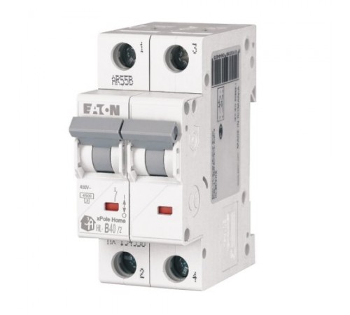 Автоматичний вимикач 2-п EATON xPole Home HL-B40/2 Автоматичний вимикач 2-п EATON xPole Home HL-B40/2