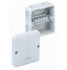 КОРОБКА распределительная с клеммой Abox025 80*80*52 IP65 серая