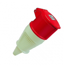 Розетка силова кабельна 32А 400V 4п ip44 тип-330406