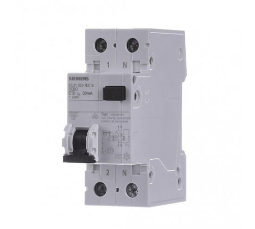 Диф.автомат SIEMENS тип AC, 30MA 1+N-P B25 6кА