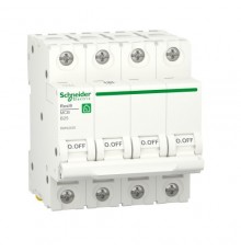 Автоматический выключатель 4P, 25 A, B, 6kA Schneider Electric Resi9