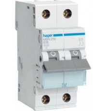 Автоматичний вимикач Hager MCN220 20А, 2п, C, 6 кА