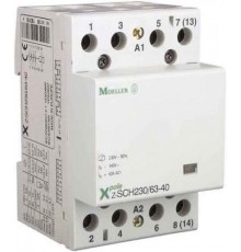 Контактор модульний - "Z-SCH" 63 Ампера / 4Н.О / котушка 230V~