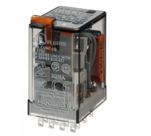 Реле 4ПК, 60VDC, 7А Finder 553490600040 Реле 4ПК, 60VDC, 7А Finder 553490600040