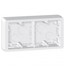 Коробка Legrand Celiane 2 посту для накладного монтажу біла 80242